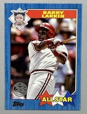 2022 Topps 1987 Topps All-Star - Blue Parallel Barry Larkin