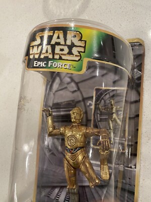 STAR WARS Epic Force C-3PO Rotate Figure 360 Boxed SEALED 1997 VTG