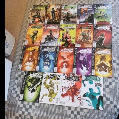 GRÜNER PFEIL #17 - #34 (2015) 1. DRUCK DC COMICS The New 52 Inc #23.1