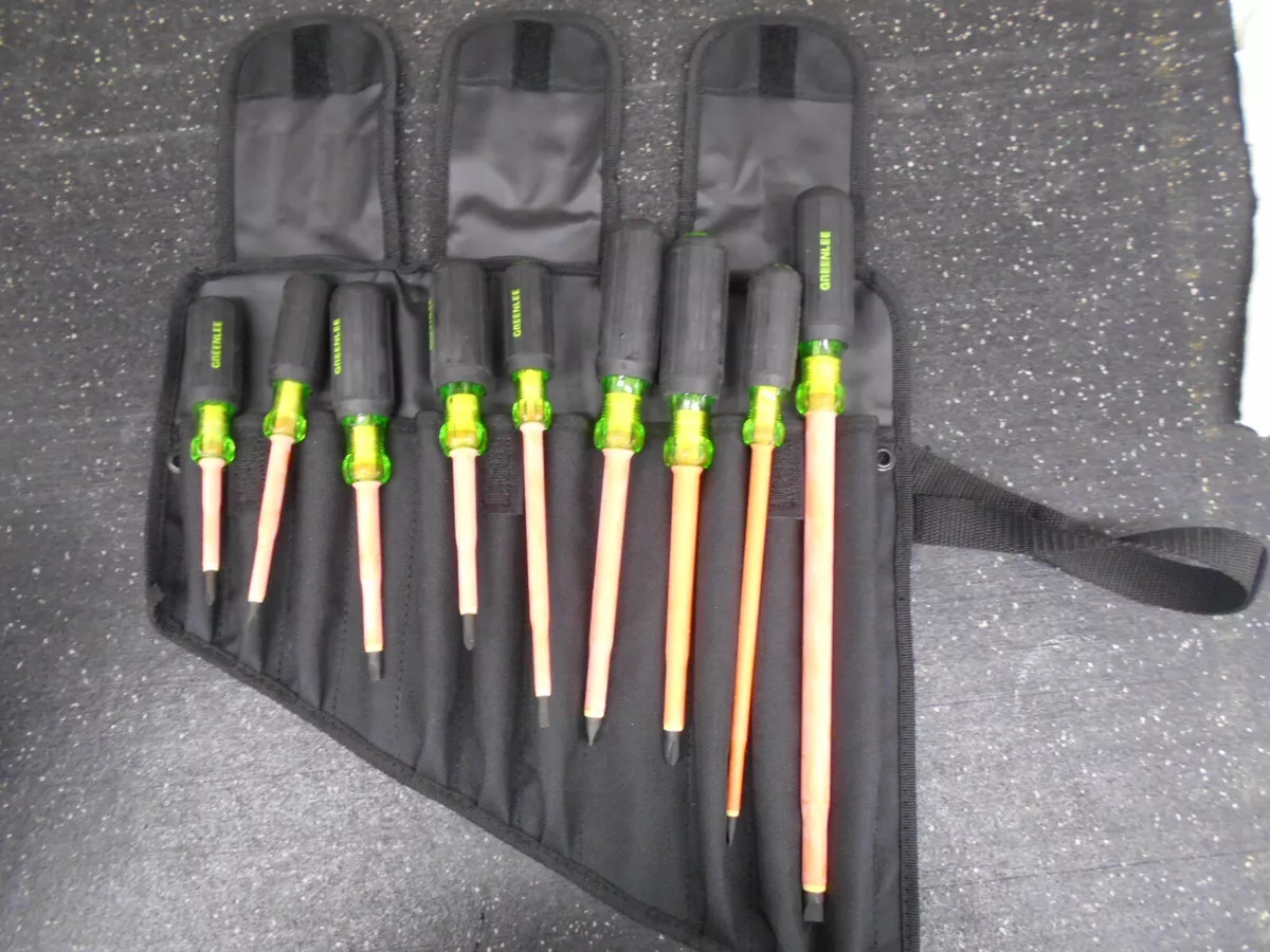 Greenlee insulated shop screwdriver set