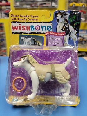 Vintage Equity Toys #33047 Wishbone Dog HERCULES & THE GOLDEN