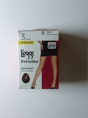 Leggs Everyday Support Pantyhose Size Q 
