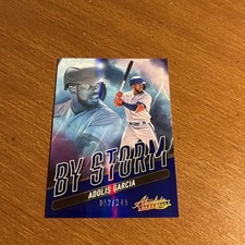 2022 Panini Absolute - By Storm Spectrum Blue #BYS-5 Adolis Garcia /149