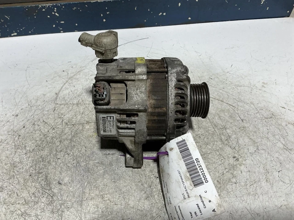 Alternator Without Regenerative Braking Fits 14-17 MAZDA 3 848336 - Image 2 of 4