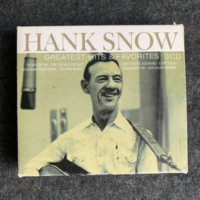 Hank Snow : Greatest Hits and Favorites (3 x CD)