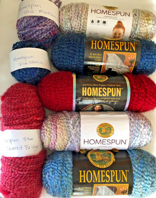 Lion Homespun Yarn -Pick your Color