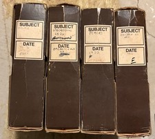 Sawyer's Rotary Slide Trays w/Original Boxes. 100 Slides per tray. Lots of 4.