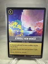 Disney Lorcana TCG A Whole New World 195/204 Non-Foil The First Chapter NM