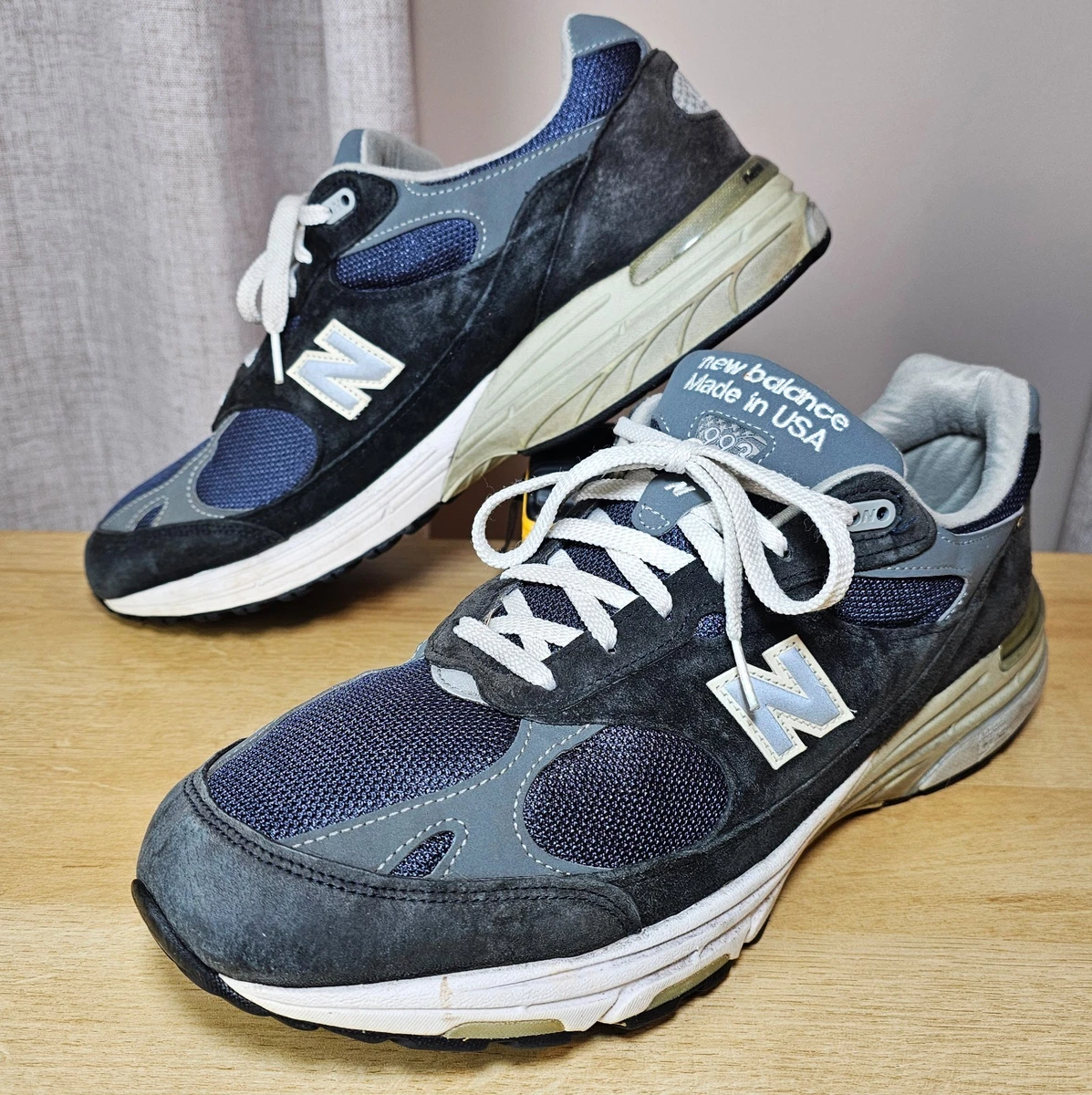 New Balance 993 Made in USA Navy Yellow for Sale | Authenticity