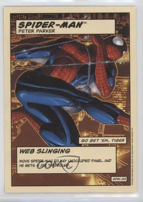 2005 Topps Marvel Legends Showdown Game Cards Spider-Man (Go Get 'Em Tiger) 0ba6