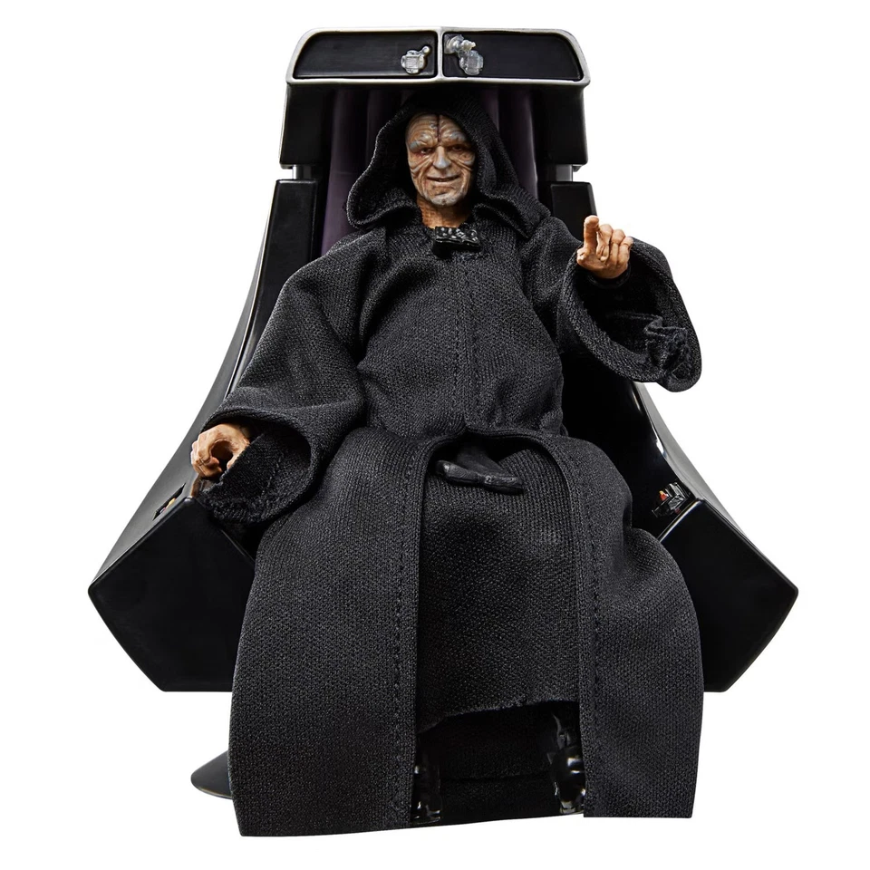 STAR WARS The Black Series Emperor Palpatine & Throne ROTJ 6 Inch Action Figure - Image 4 of 4