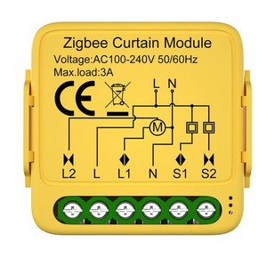 Tuya Smart Curtain Switch Module Connected Roller Shutters Blind Motor6453