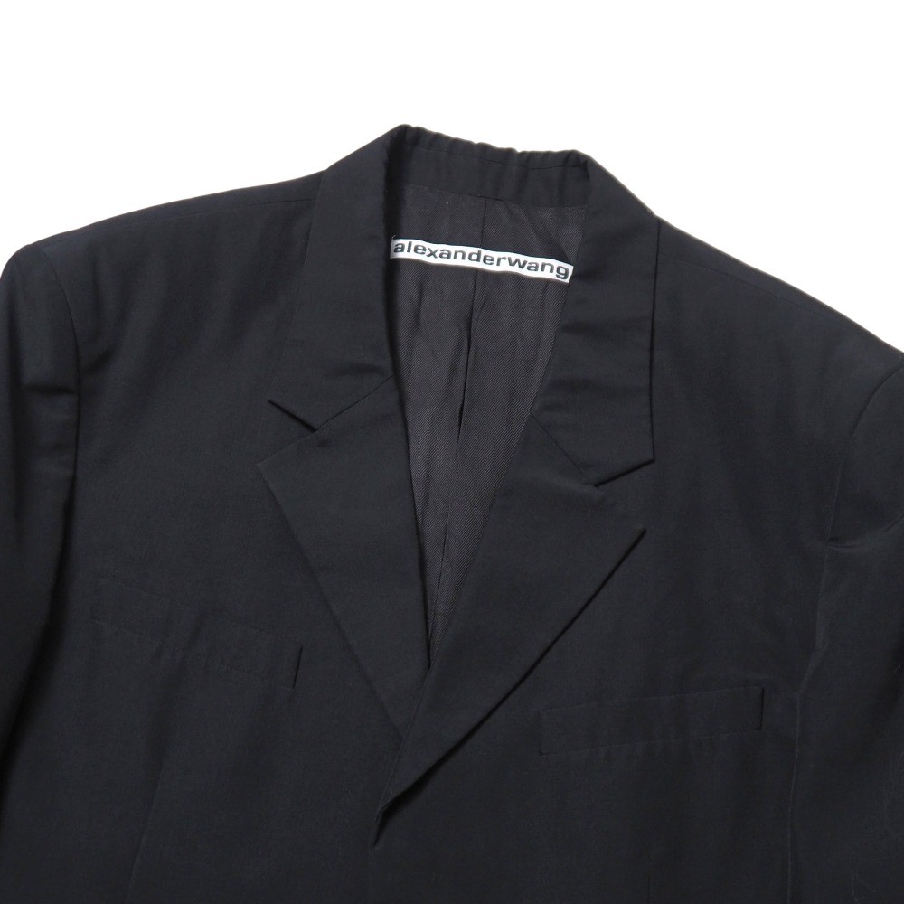 Alexander Wang tailored jacket Size L Blazer sing… - image 3