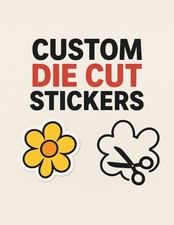 Custom Order Stickers Vinyl Die Cut Stickers Set Scrapbooking Laptop Waterbottle