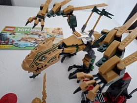 LEGO 70503 NINJAGO GOLDEN DRAGON complete with all minifigures and instructions