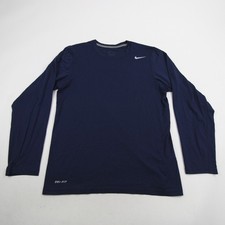 Utah State Aggies Nike Dri-Fit Long Sleeve Shirt Men's Navy Used S