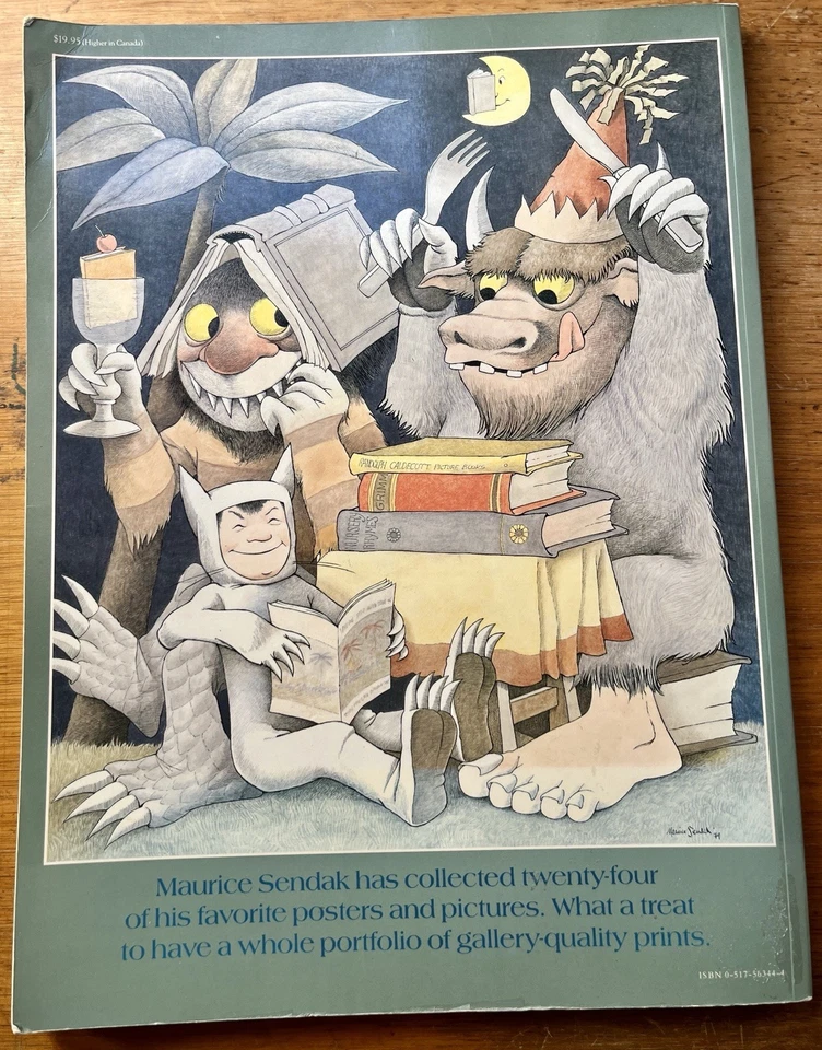 Posters by Maurice Sendak 1986 First Edition Paperback - Image 2 of 4