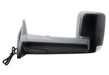 Driver Left Side Door Towing Mirror Power and Heated Black Driver LH Side