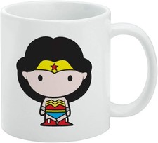 Wonder Woman Cute Chibi Character Licensed Ceramic Coffee Mug Gift 11 OZ