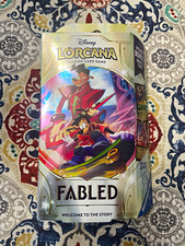 Disney Lorcana: Fabled Starter Deck Emerald  Ruby 