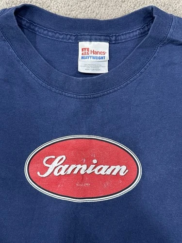 Samiam Vintage Concert Shirt Navy Blue Size Large Vintage vintage concert t-shirt, vintage, size L, single stitch, B+ condition