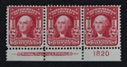 CKStamps: US Stamps Collection Scott#319 Strip Mint H OG