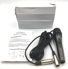 BRAND NEW OPEN BOX 7" DYNAMIC MICROPHONE WITH CORD AND INSTRUCTIONS