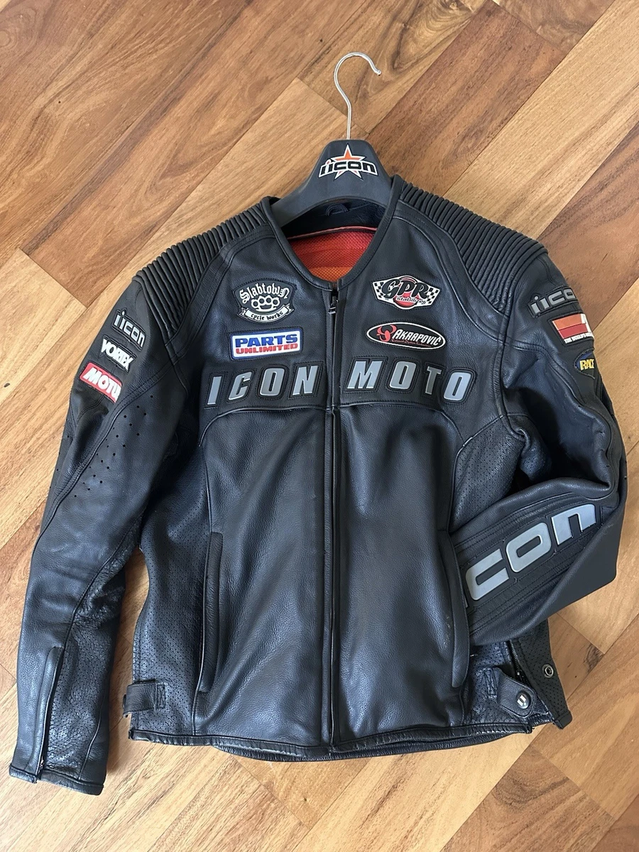 Icon Leather Motorcycle Jackets for sale | eBay