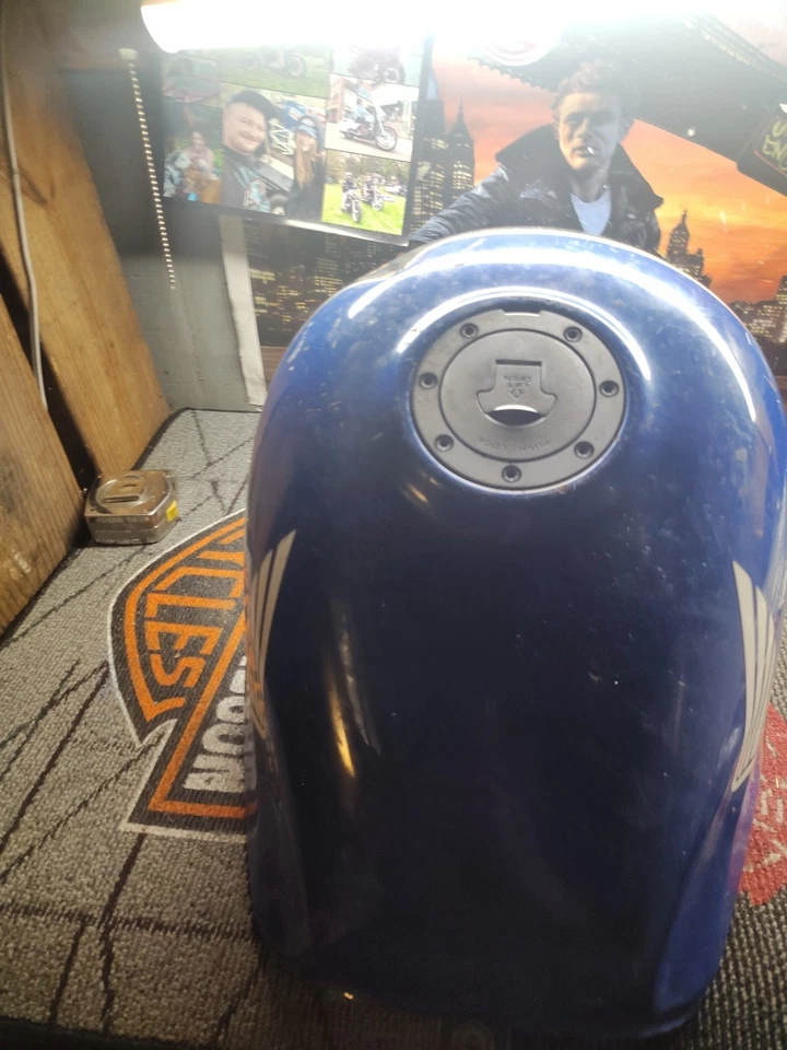 Honda CBR600F2 CBR 600 F2 1991-1994 OEM tanque de gasolina pila de gasolina púrpura usado Foto 4 de 4