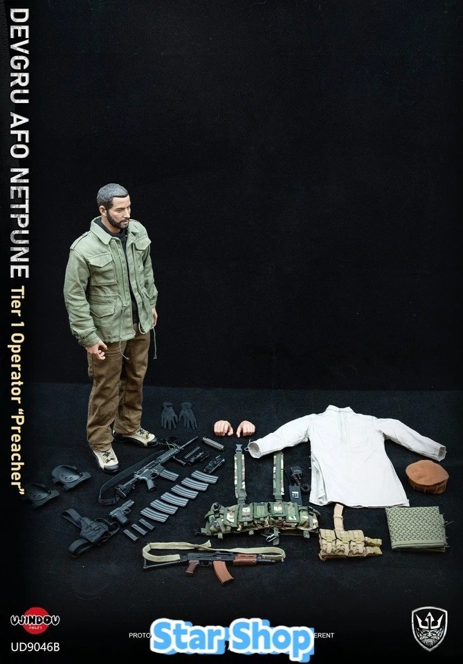 UJINDOU UD9046B 1/6 Devgru Afo Neptune Preacher NEW
