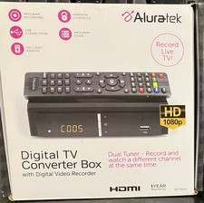 Aluratek Digital TV Converter Box Model : ADTB01F