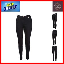 Professional Soft Cotton Kids Horse Riding Jodhpurs 4 Way Stretch Jods