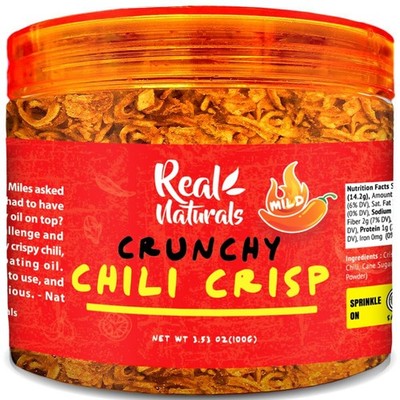 Chili Crisp (medium spicy) chilli crisp oil ''without the oil''. Crispy chili c...