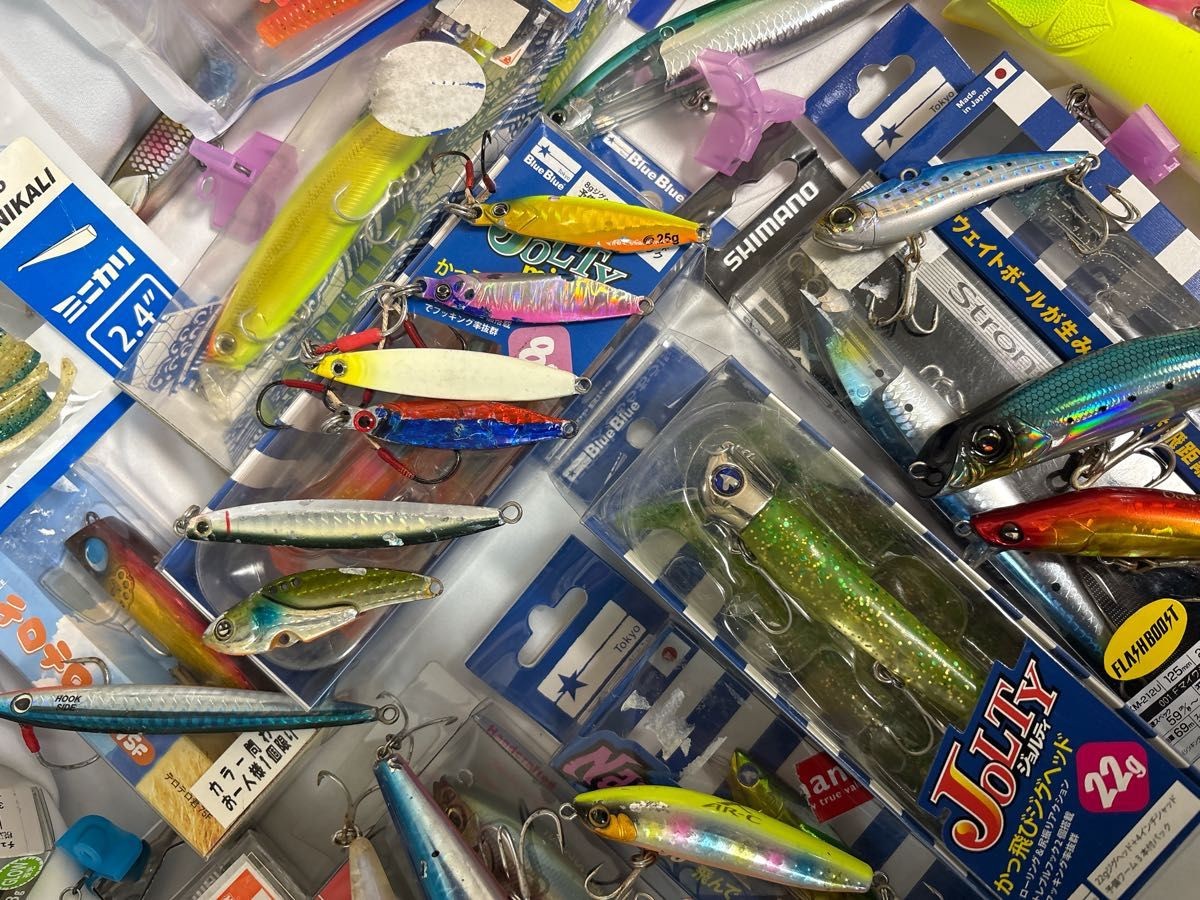 Large lure sea bass retirement set with blue fish lure - Image 19