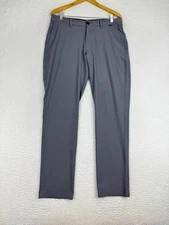 Travis Mathew Hybrid Stretch Golf Pants Mens 32 Gray Tech Travel Performance