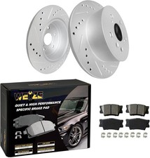 Brake Kits Rear Brake Pads and Rotors Kit for Toyota 2012-2017 Camry, Lexus 2013