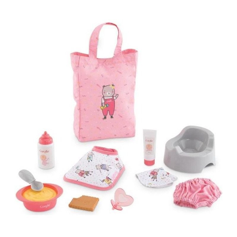 Corolle grand coffret d'accessoires pour mon premier poupon de 30 cm