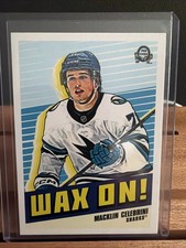 2025 O-Pee-Chee Wax On Macklin Celebrini #WO-1 card