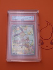 PSA Acrylic Magnetic Display Case With Graded Guard / Bumper Installed