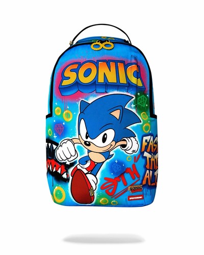SPRAYGROUND 'Sonic On The Run 91' Backpack 910B9138NSZ