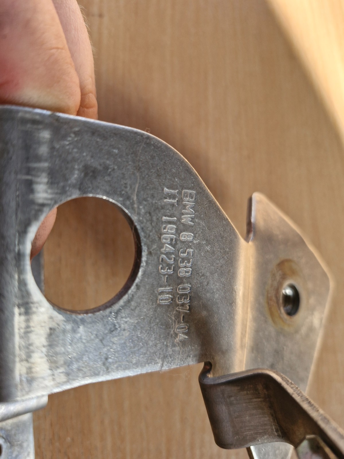 OEM BMW K51 R1200GSA R1250GSA BRACKET FOR TANK GUARD, LEFT 46638538037