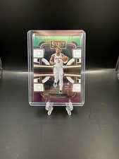 2023-24 Panini Select - Concourse Keldon Johnson #61 Green White Purple Prizm