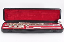 Yamaha Flute YFL-221 Silver Made in Japan w/Hardcase Used From Japan 616209P