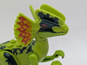 Lego Jurassic World Dilophosaurus Dinosaur from Set 75916 Dilophosaurus Attack