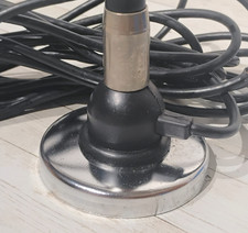 Magnetic CB Radio Antenna Wired Mount Base Vintage Heavy Duty Whip Ham Mobile