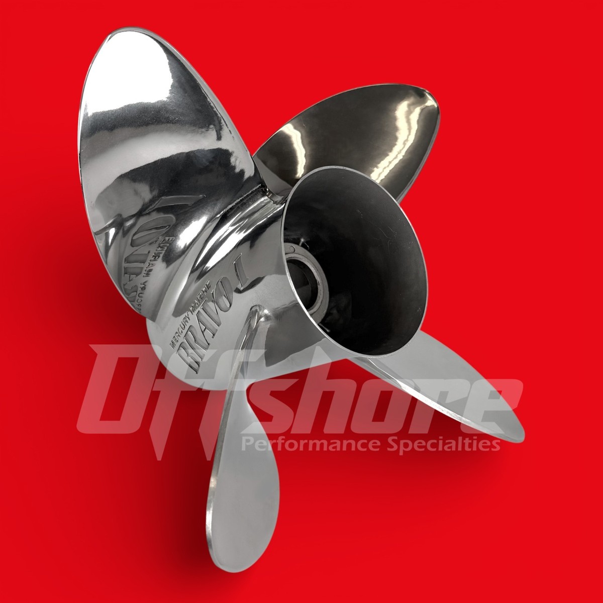 Mercury OEM Bravo I One Propeller 48-831913A55 15-1/4 X 26 LH SS 4