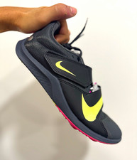 Nike Rival Jump Track  Field Shoes Black Volt Pink NEW No Spikes US 9