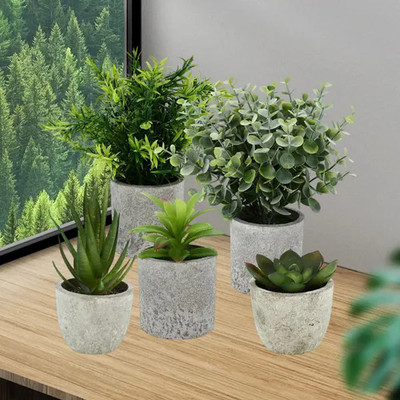Künstliche Pflanzen Bonsai Kunstpflanzen Topfpflanzen Baum Im Topf Pflanze Dekor