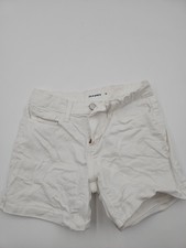 Old Navy White High-Rise 3" Inseam Jean Shorts Girls Size 10