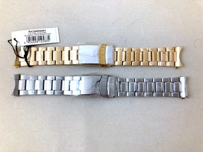 NEW SEIKO OEM Bracelet for SNZH55 SNZH57 SNZH 53 (Steel)  SNZH60 (Gold)